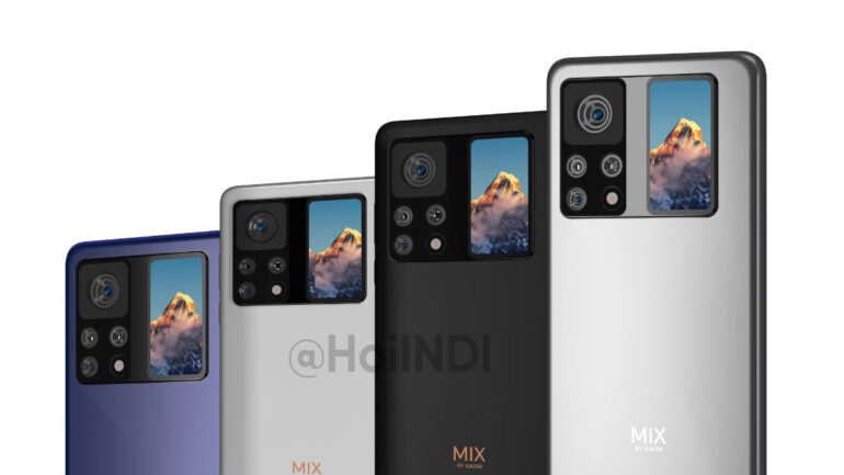 Xiaomi Mi Mix 4 render
