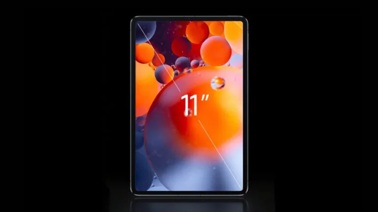 Xiaomi Pad 5 series display