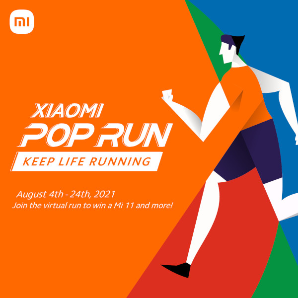 Xiaomi Virtual Pop Run 2021 poster