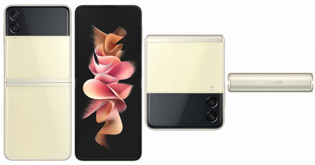samsung galaxy z flip3 5g - cream