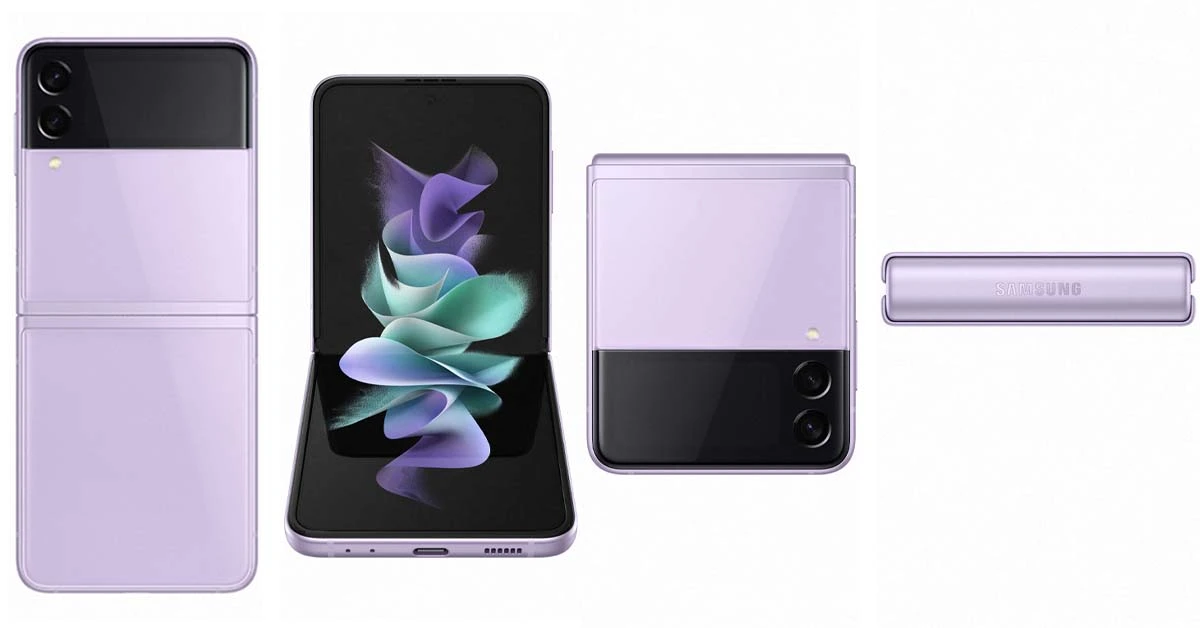 samsung galaxy z flip3 5g - lavender