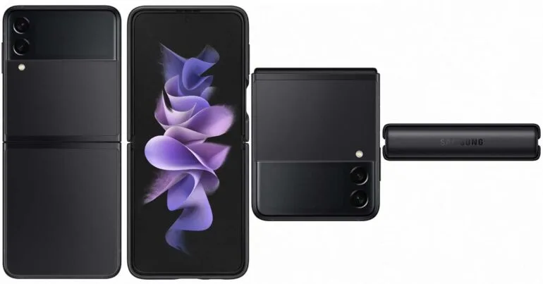 samsung galaxy z flip3 5g - phantom black