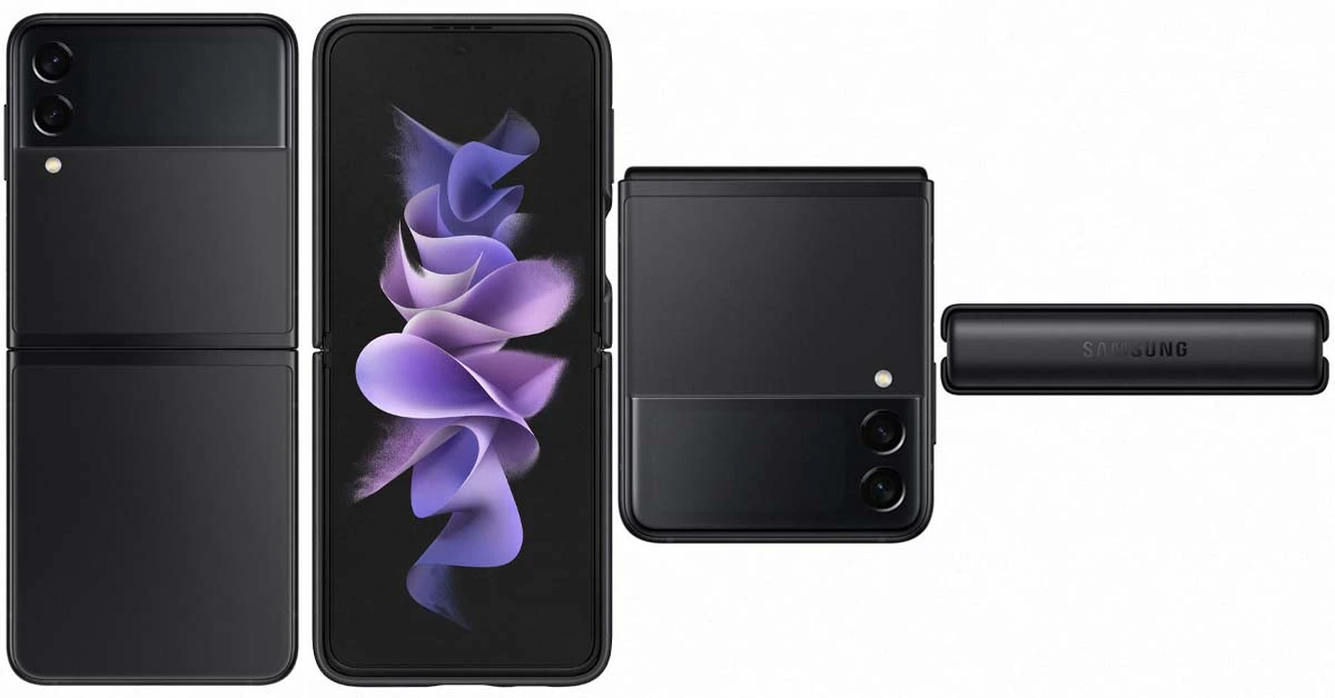 samsung galaxy z flip3 5g - phantom black
