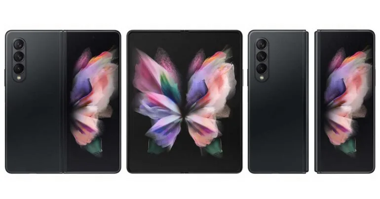 samsung galaxy z fold3 5g - phantom black
