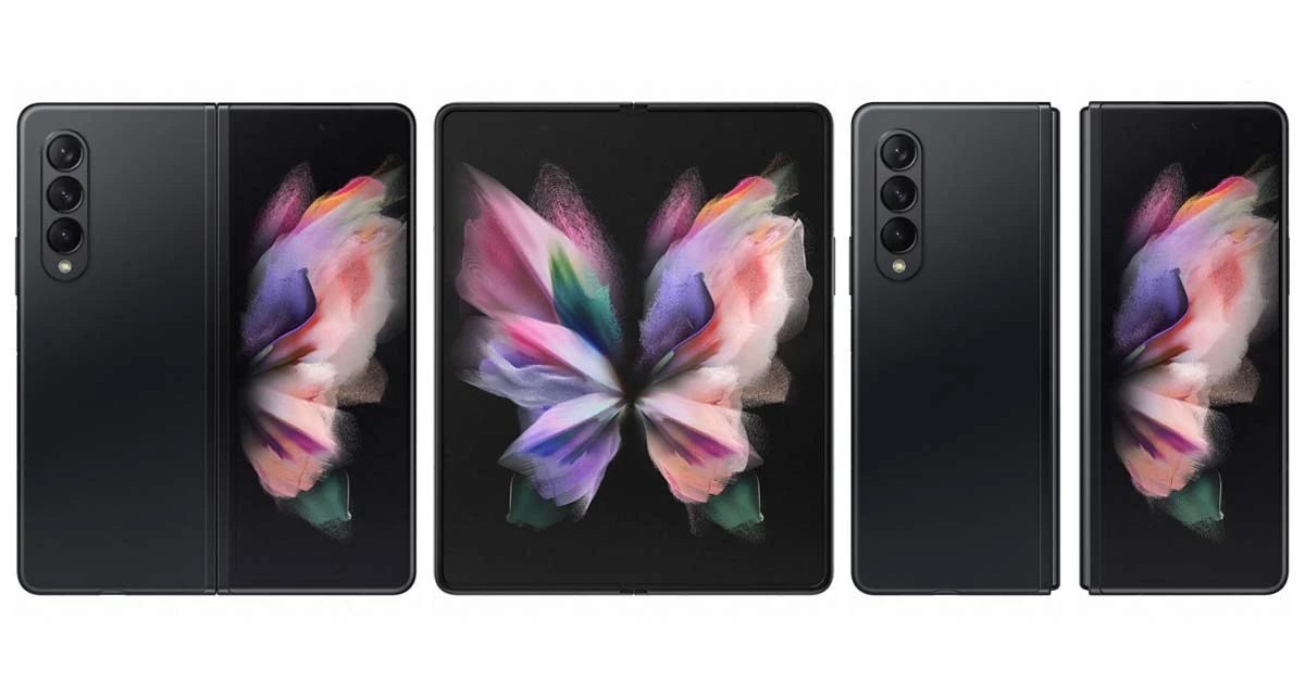 samsung galaxy z fold3 5g - phantom black