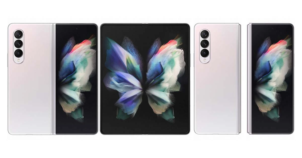 samsung galaxy z fold3 5g - phantom silver