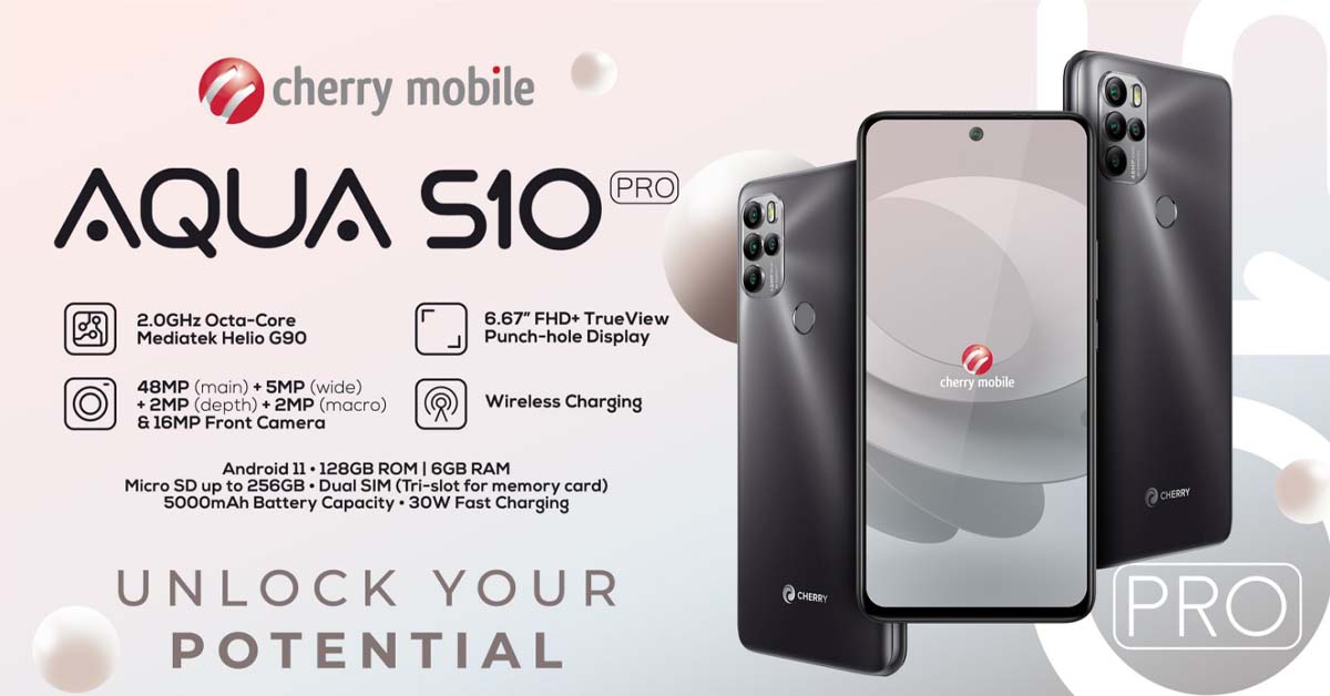 resterend een beetje garen Cherry Mobile Aqua S10 Pro with Helio G90, 30W Fast-Charging Now Official –  Gadget Pilipinas