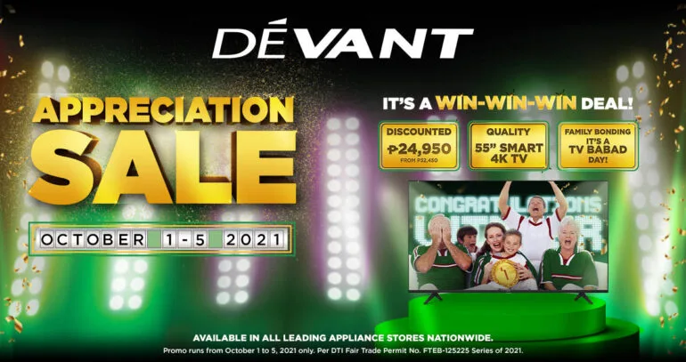 Devant Appreciation Sale