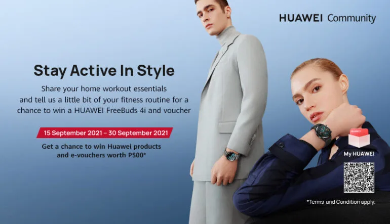 Huawei Audio and Wearables Festival - Stay Active in Style