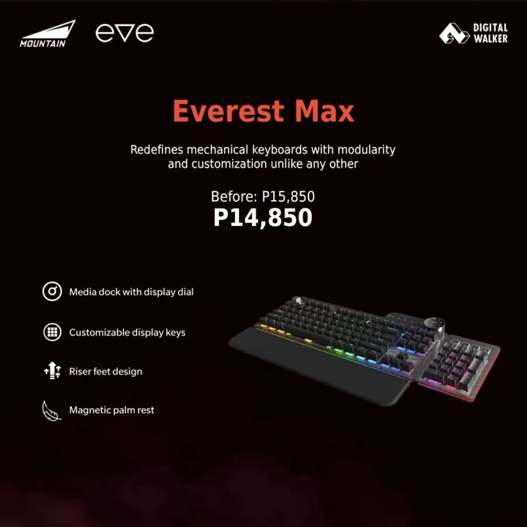 Pre-Order Announcement - Mountain Everest Max