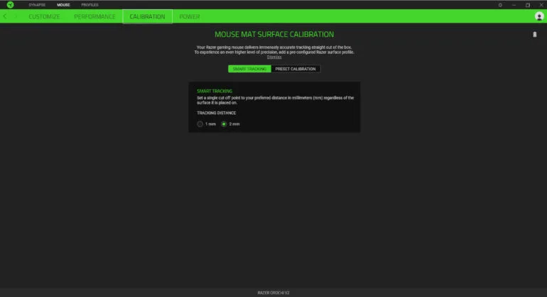 Razer Orochi V2 Synapse calibration