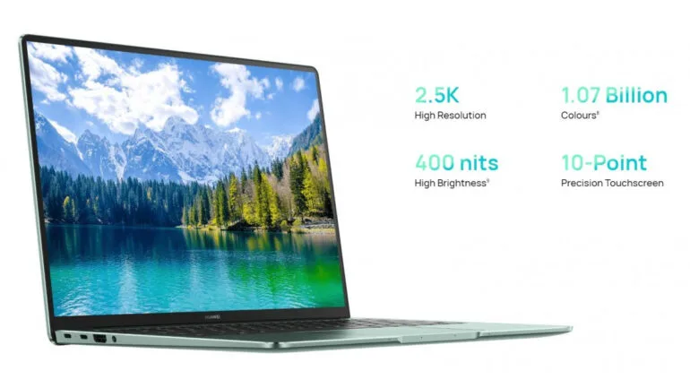 Huawei MateBook 14s display
