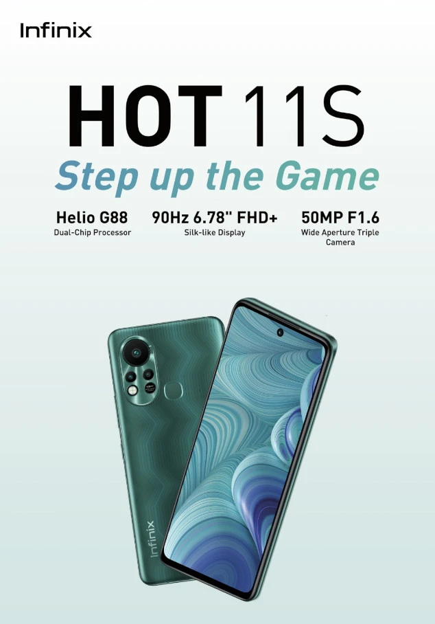 Infinix HOT 11S teased 2