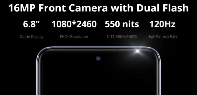 TECNO Camon 18P front