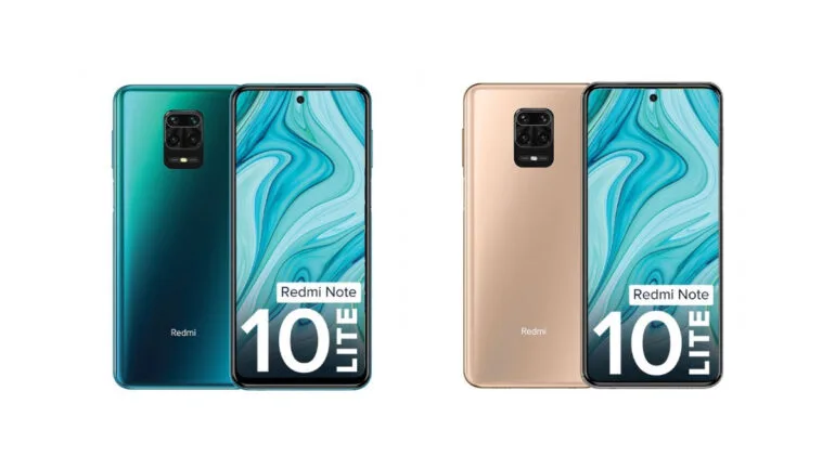 Xiaomi Redmi Note 10 Lite 2 colors