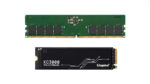 Kingston KC3000 PCIe 4.0 NVMe SSD and ValueRAM DDR5