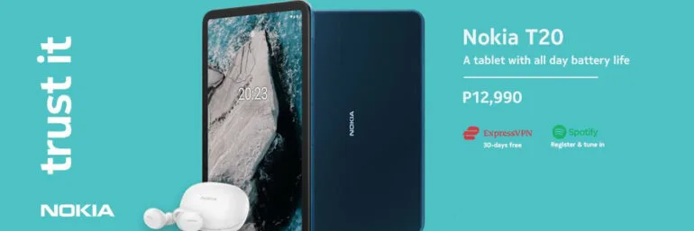 Nokia T20 tablet price