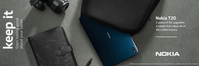 Nokia T20 tablet security