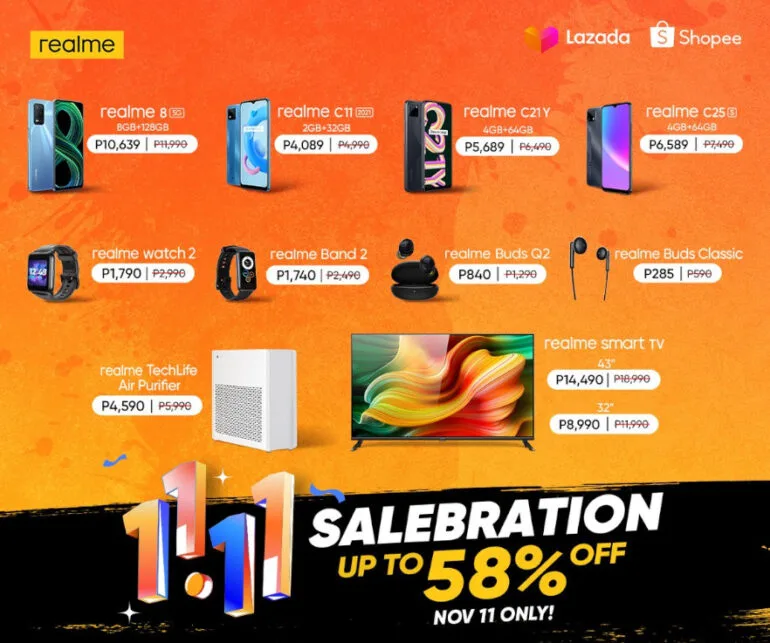 realme 11.11 deals 2