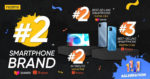 realme among top brand 11.11 Shopee and Lazada