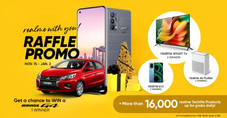 realme with you Raffle Promo