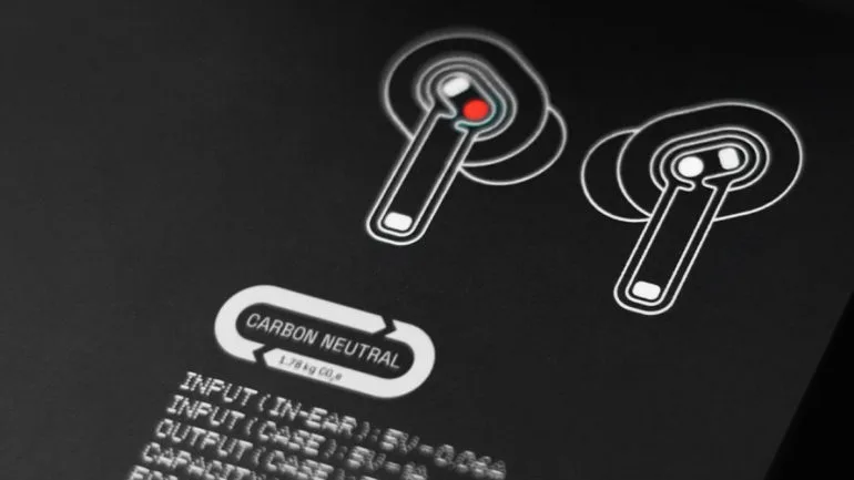 Nothing ear (1) black edition carbon neutral