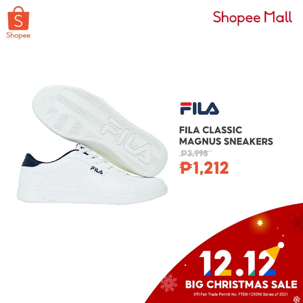Shopee 12.12 Big Midnight Sale - Fila