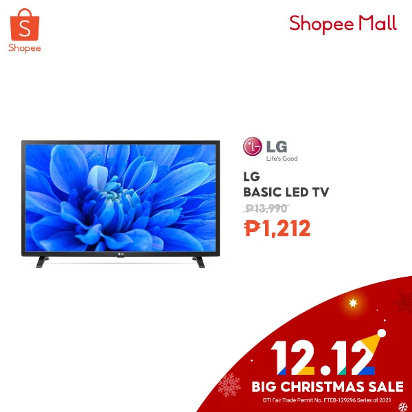Shopee 12.12 Big Midnight Sale - LG