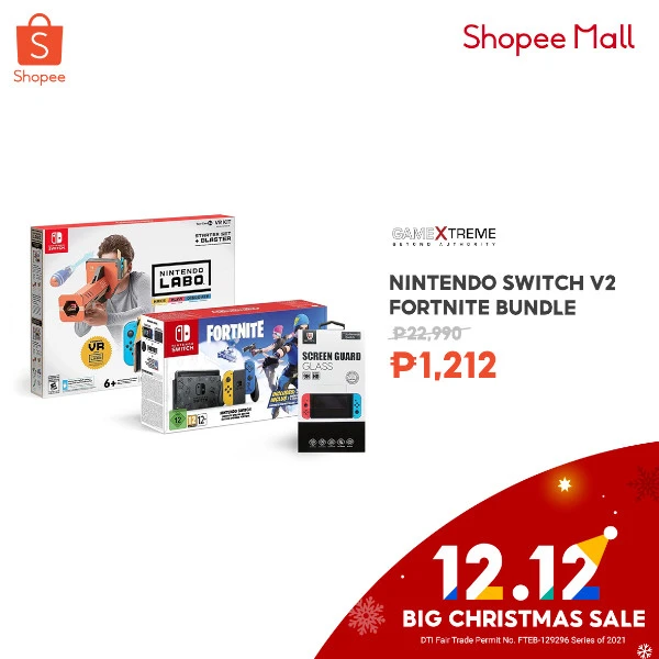 Shopee 12.12 Big Midnight Sale - Nintendo Switch