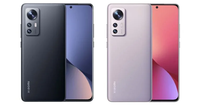 Xiaomi 12 -Black and Pink