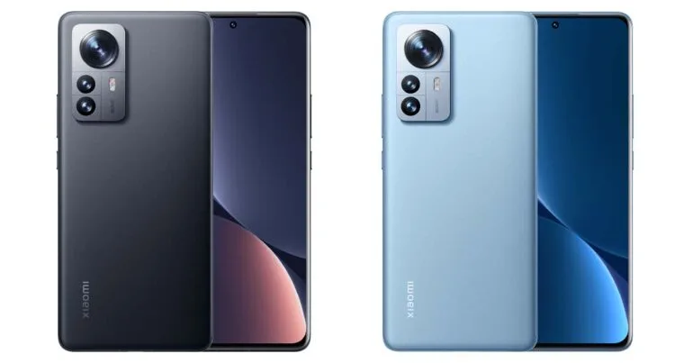 Xiaomi 12 Pro - Black and Blue