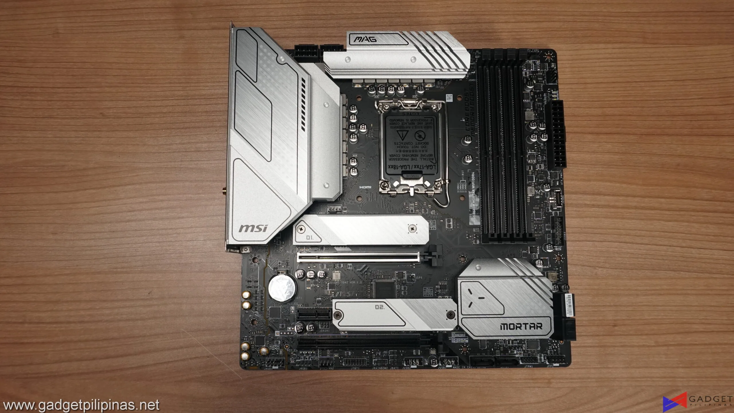 MSI MAG B660M Mortar WiFi DDR4 Motherboard Review 031