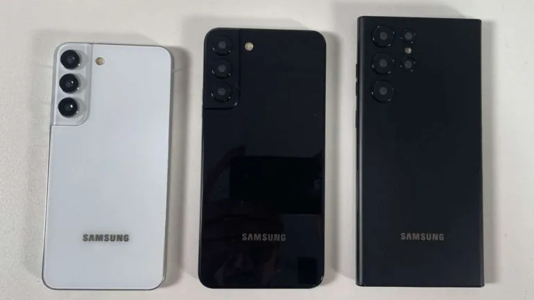 Samsung Galaxy S22 series - dummy models