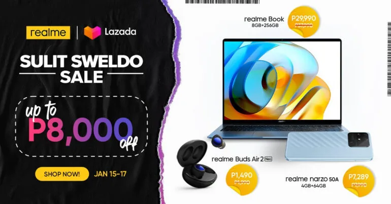 realme - Lazada Sulit Sweldo Sale 2022