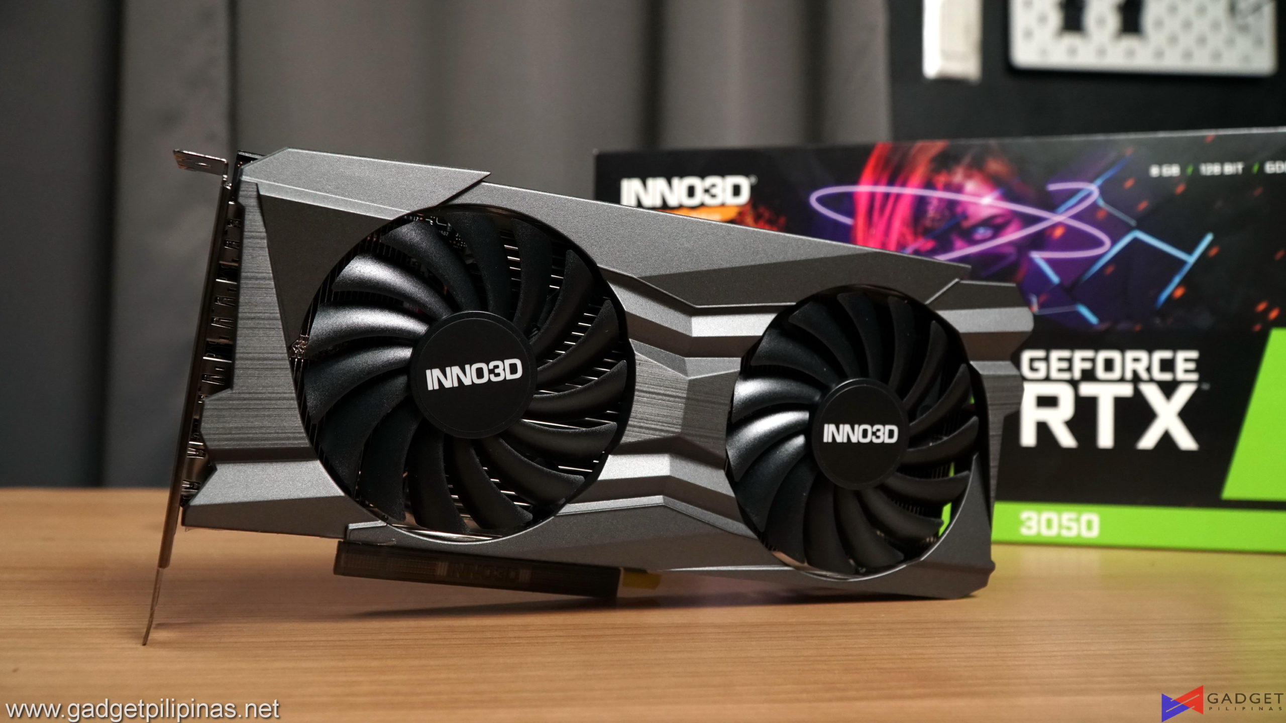 Inno3D RTX 3050 Graphics Review OC Twin X2 Card