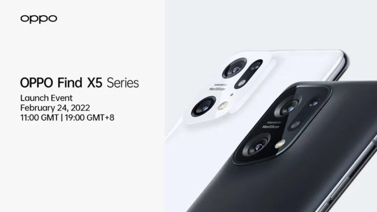 OPPO Find X5 series launch date
