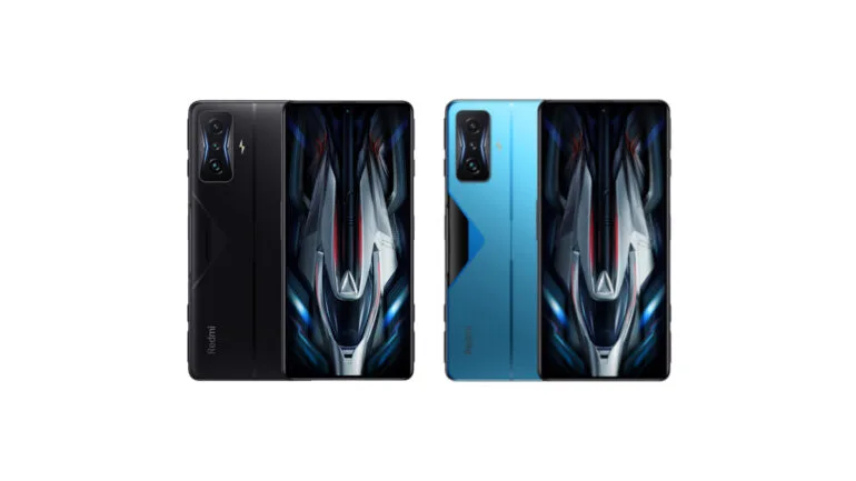 Redmi K50 Gaming launch CH - Blue and Black