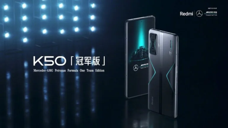 Redmi K50 Gaming launch CH - Mercedes F1 Edition