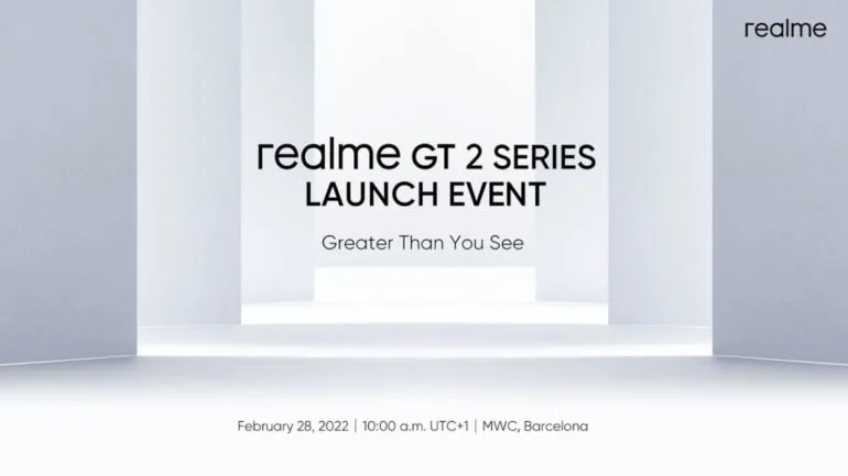 realme GT 2 series MWC 2022