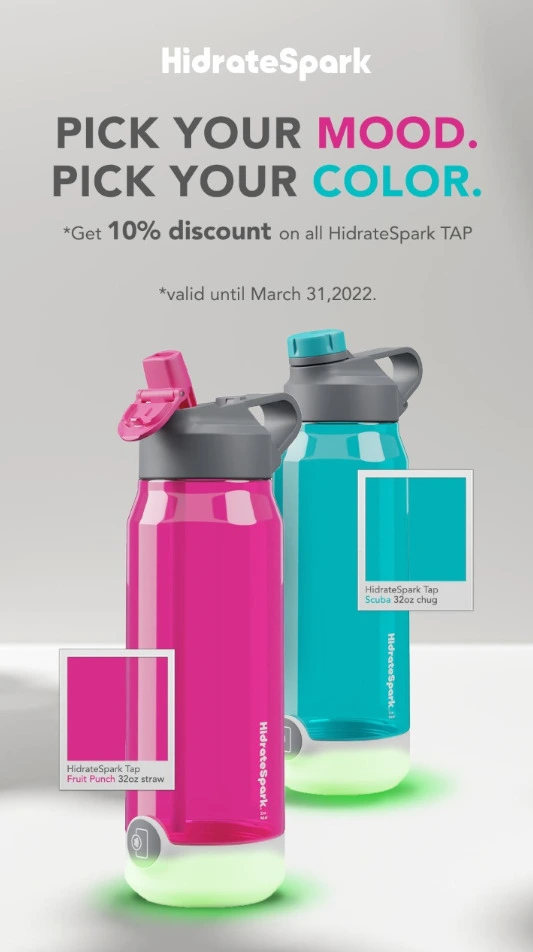 HidrateSpark Tap - Digital Walker and Beyond the Box - poster