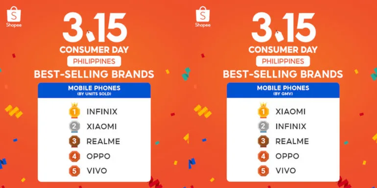 Infinix Shopee 3.15 sale