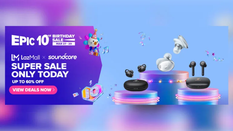 Soundcore - Lazada Epic 10th Birthday Sale