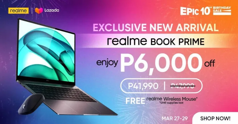 realme Book Prime PH launch