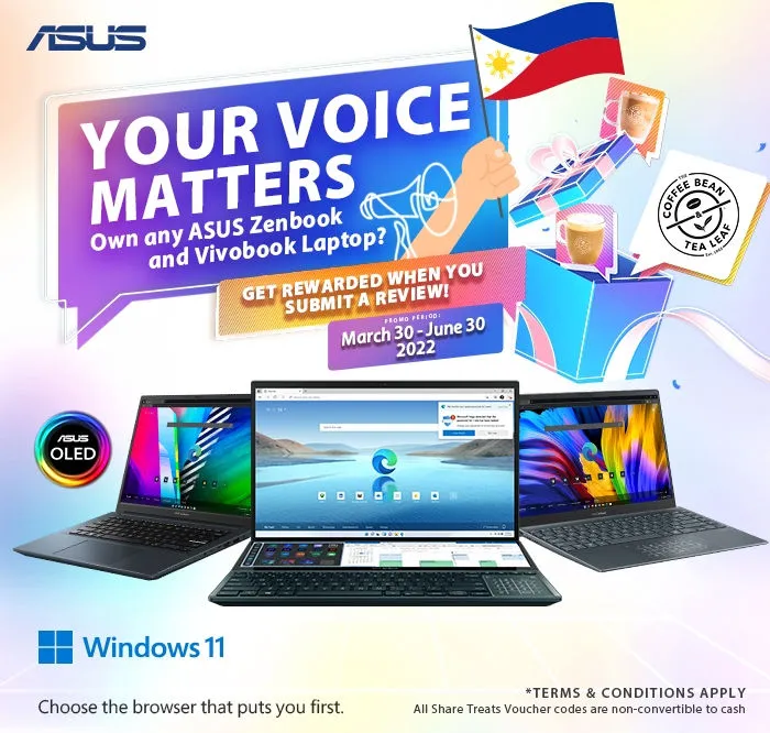 ASUS Your Voice matter campaign