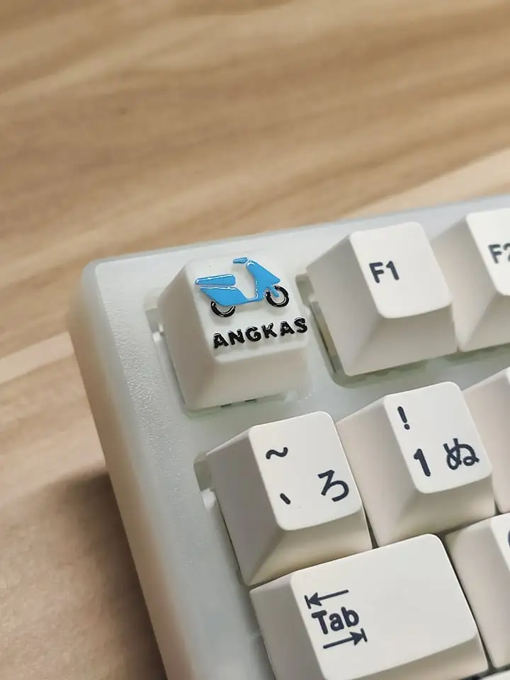 Angkas Custom Artisan Keycap 2