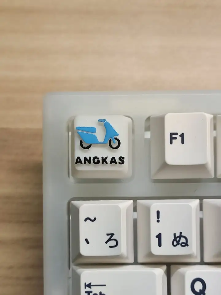 Angkas Custom Artisan Keycap 3