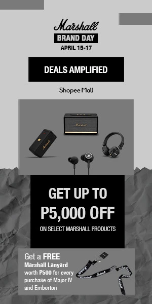 Marshall Shopee Brand Day poster