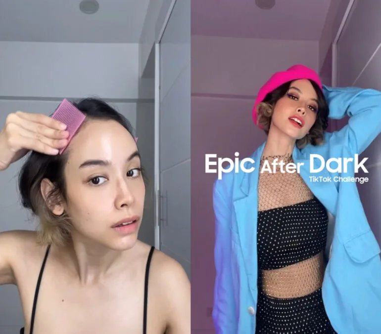 Samsung #EpicAfterDark TikTok Challenge - Bea Benedicto