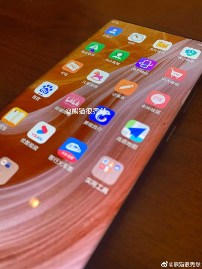 ZTE Axon 40 live images leaked - 1