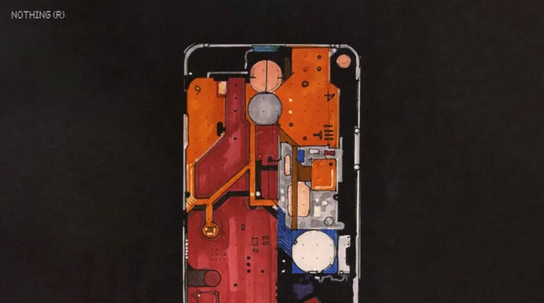 Nothing phone (1) design